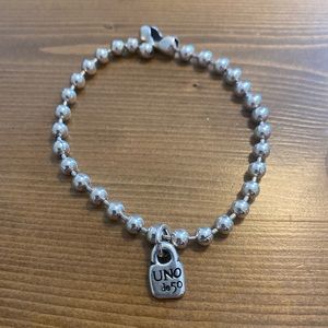 UNOde50 Emotions Silver Bracelet. Never Worn!